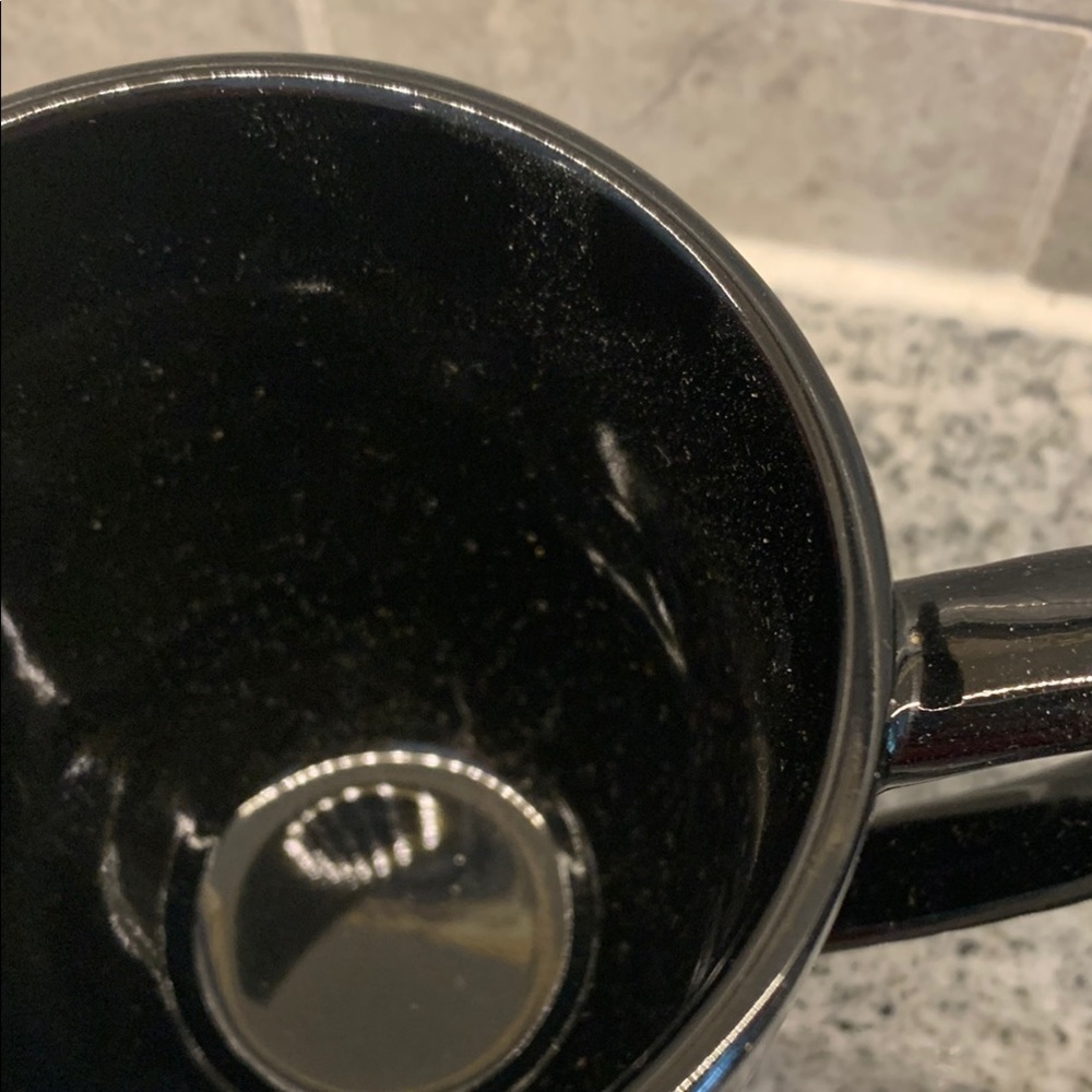 Caesars Windsor Black Mugs Set with playing cards. B6 - Picture 4 of 7